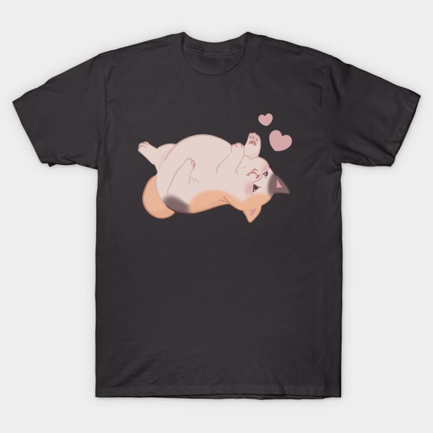 FFXIV - Fat Cat T-Shirt by Thirea